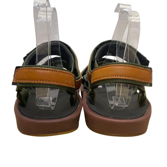 Timberland Men’s Green & Brown Lightweight Adjustable Strapped Sandals Size M - Picture 5 of 7